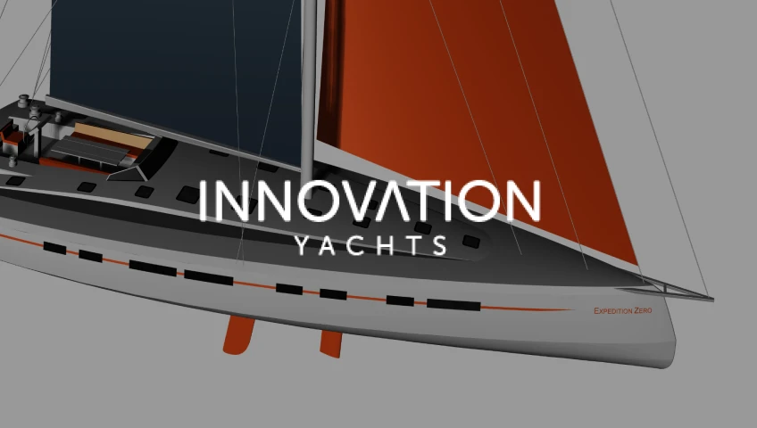 Render of an Innovation Yachts yacht.